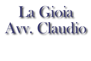 La Gioia avv. Claudio