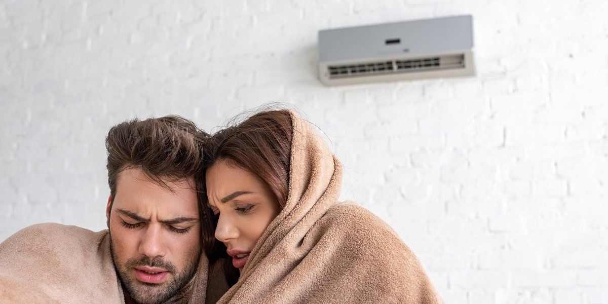 hvac blowing cold air in winter