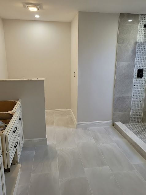 Bathroom under construction