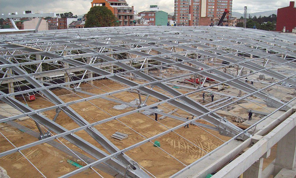 cubiertas estructuras metálicas