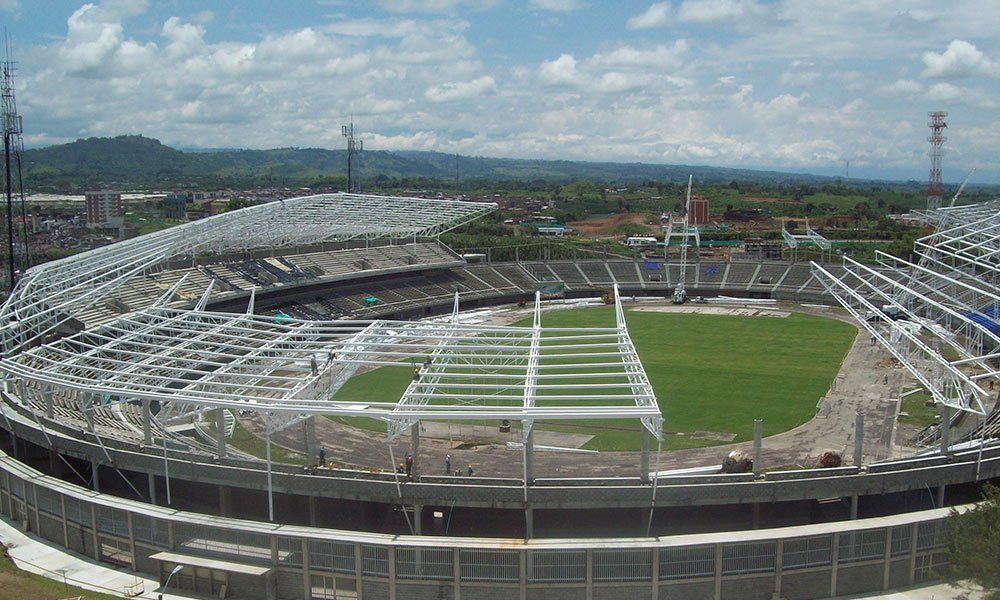 Estadios estructuras metálicas