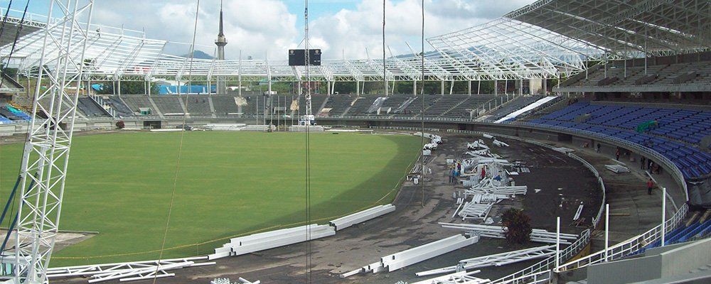 Estadios estructuras metálicas