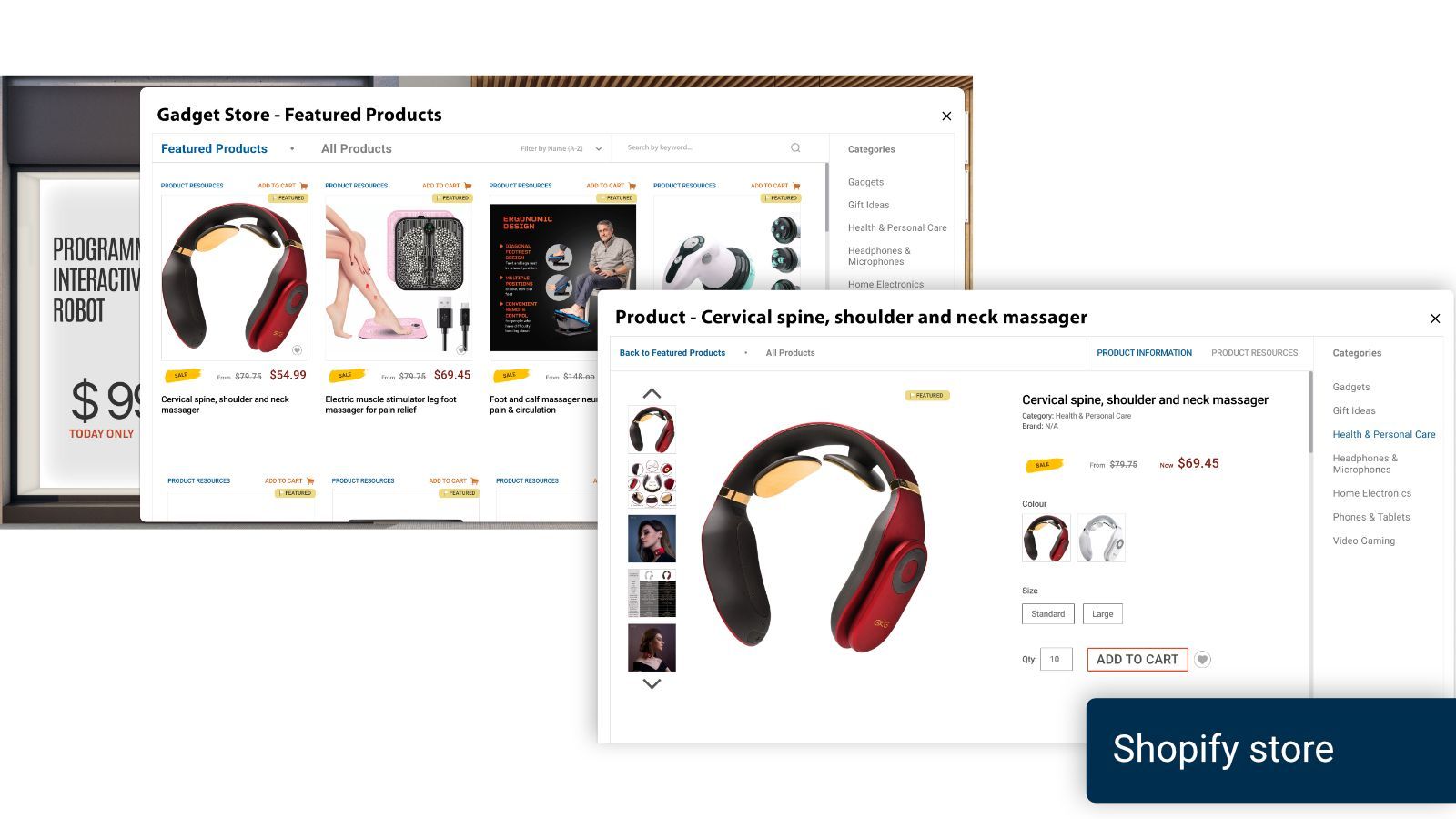Marquet Virtual Show Store Products