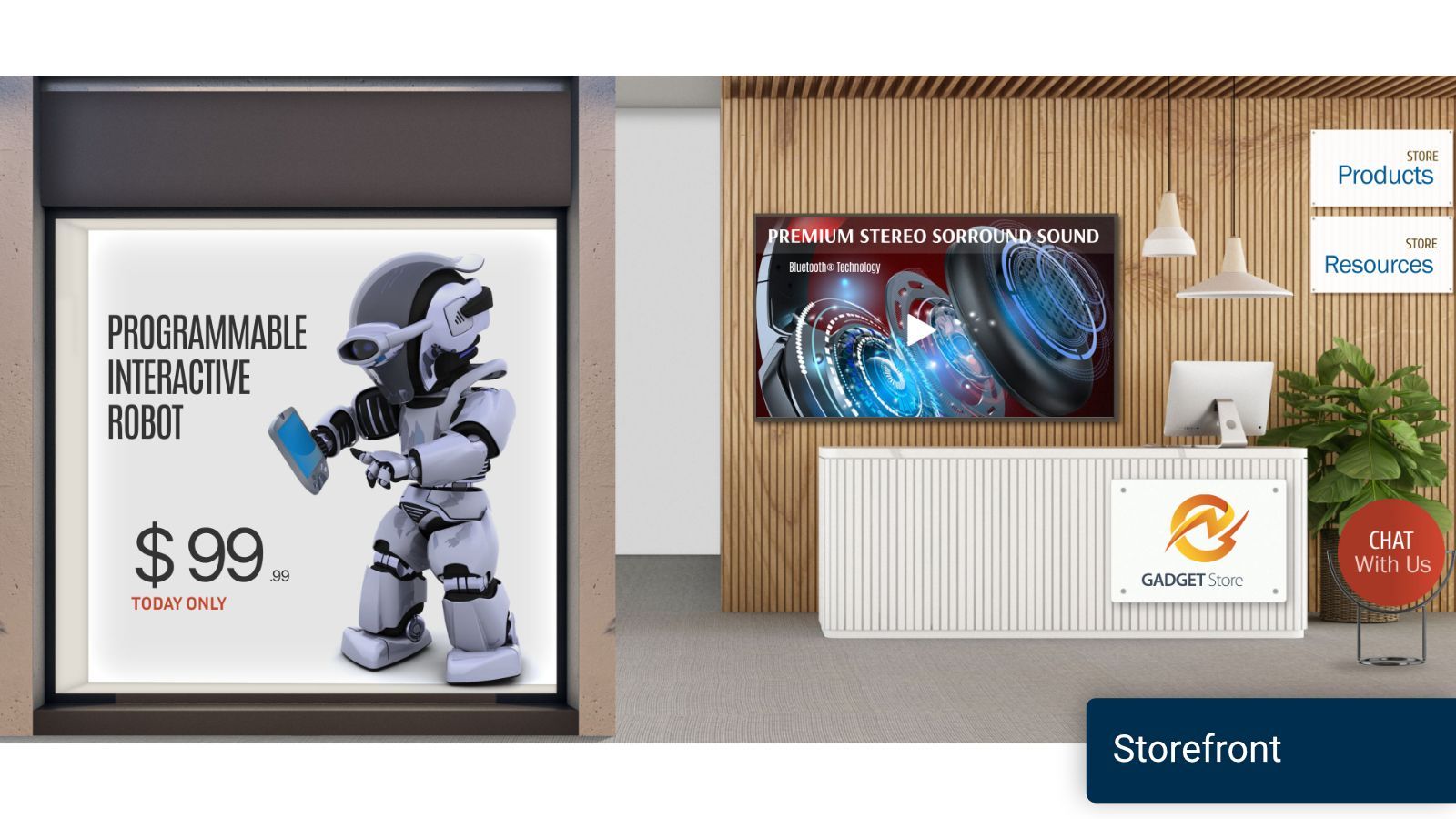 Marquet Virtual Show Storefront