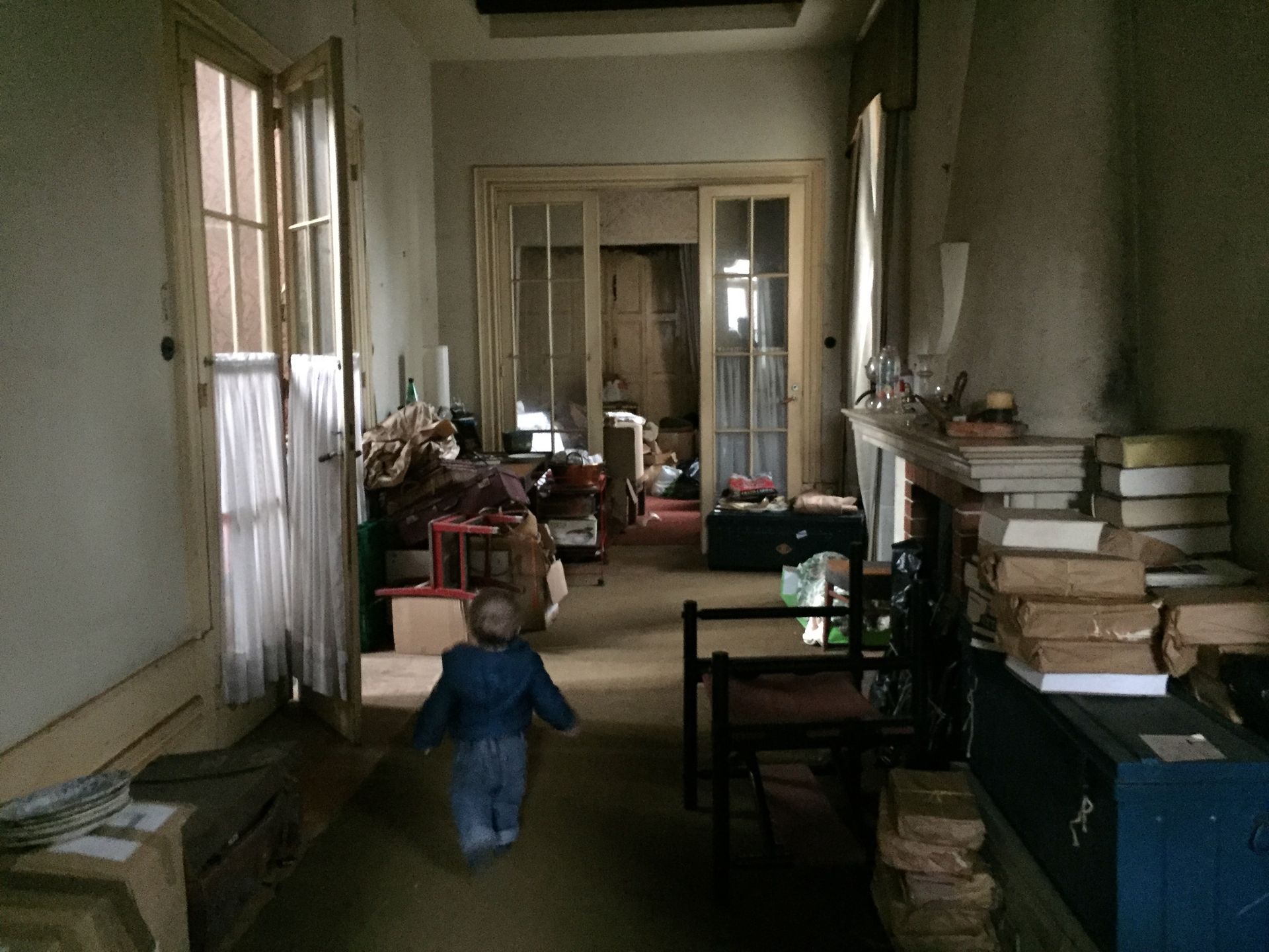 Casa Kala interior before restoration
