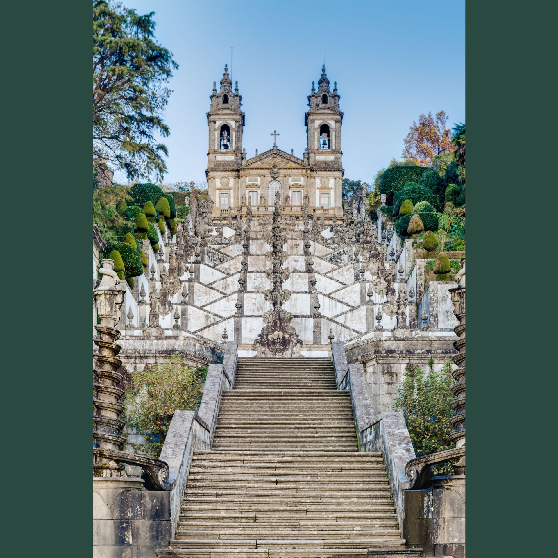 Bom Jesus do Monte Staircase Braga, UNESCO HERITAGE