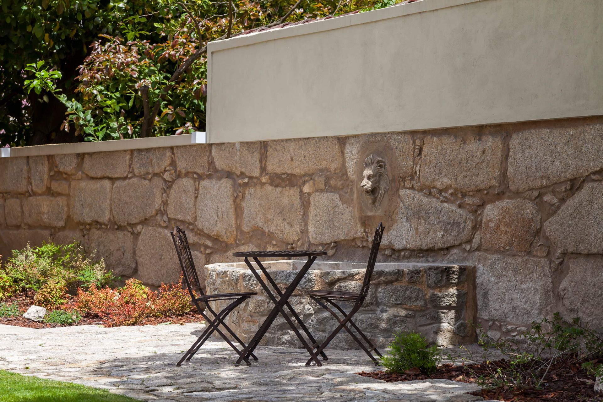 Stone Fountain at Casa Kala
