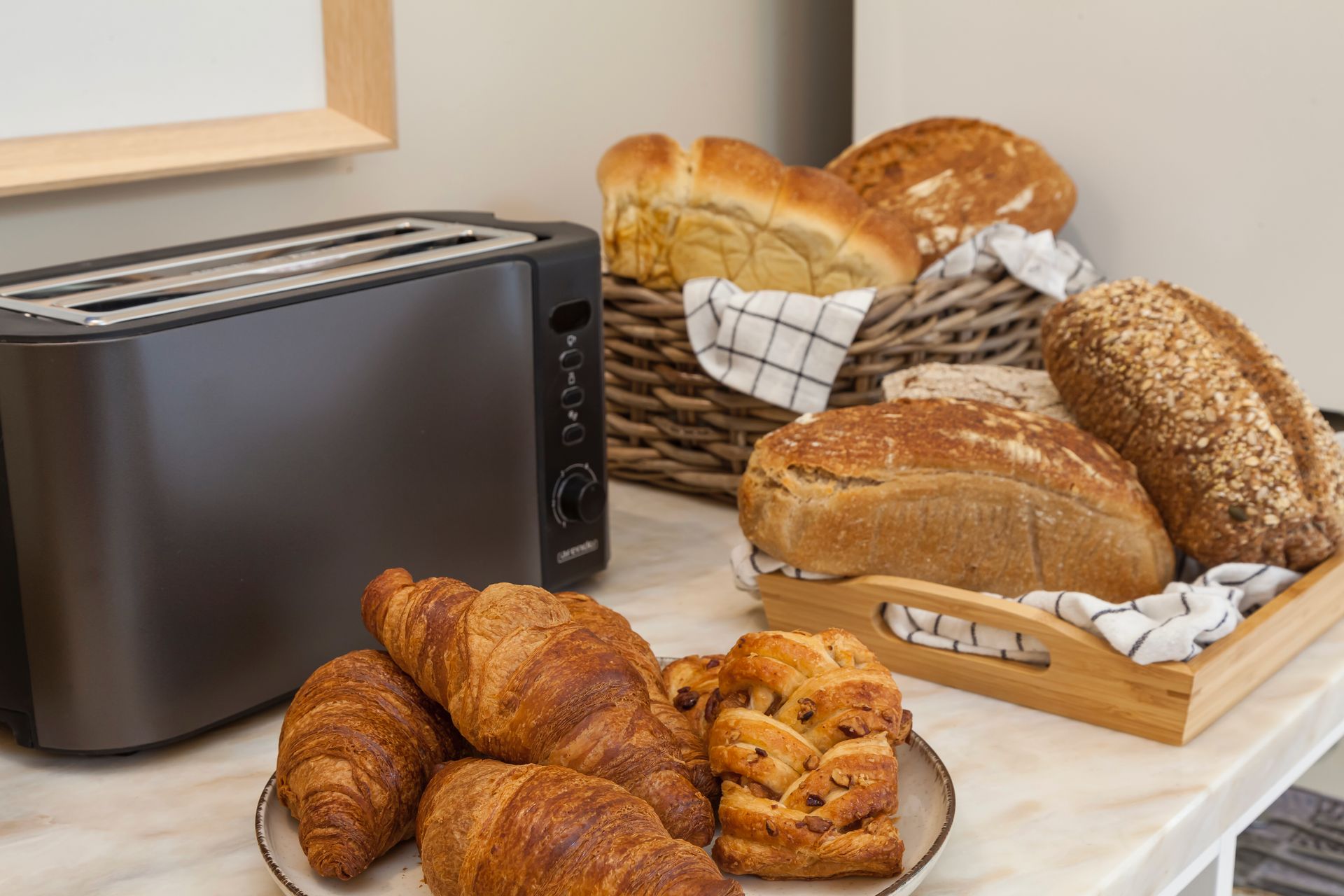 Breakfast at Casa Kala, Bread and Pastries