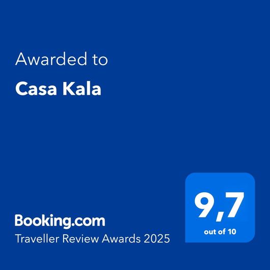 9.7 Booking.com Casa Kala