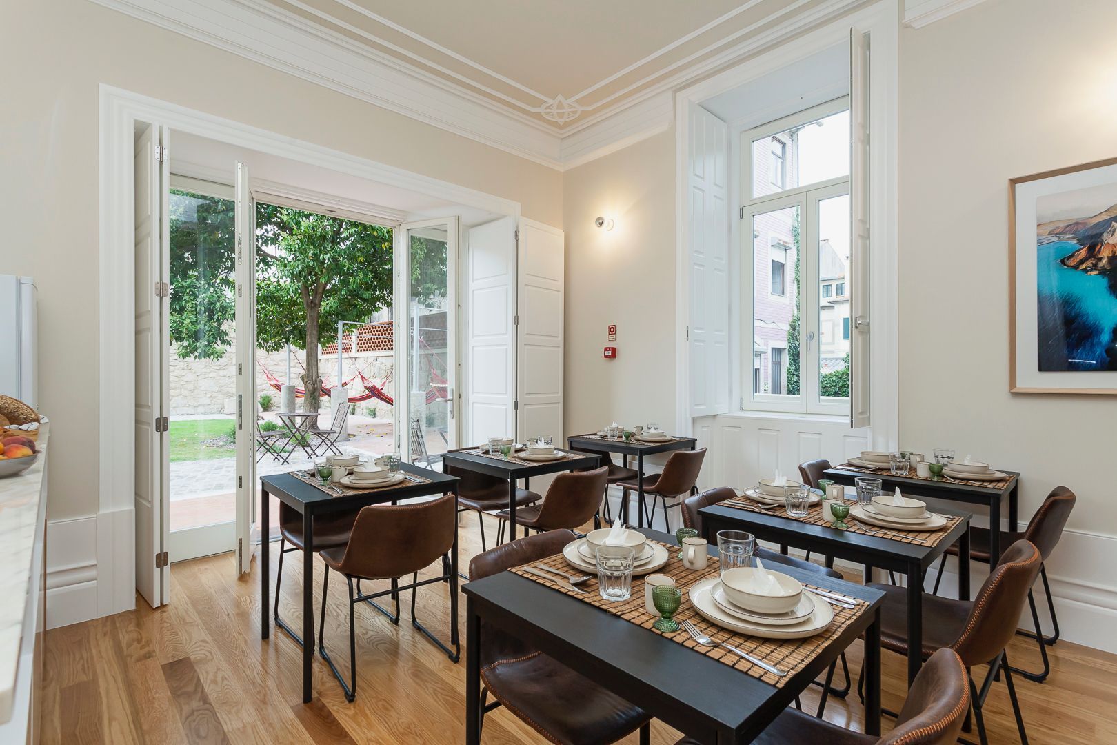 Breakfast Room and Terrace doors