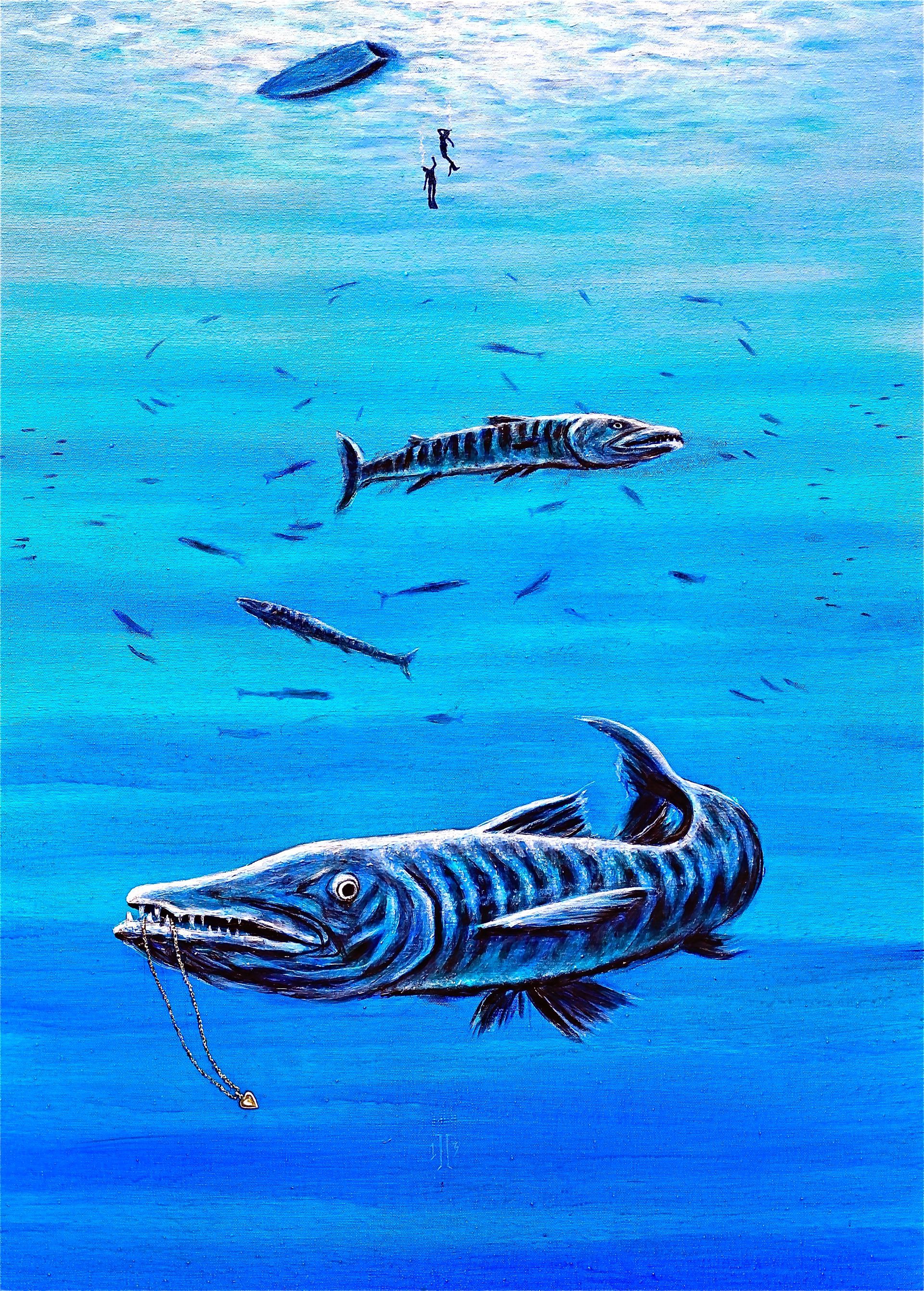 Song Painting: Barracuda by Heart