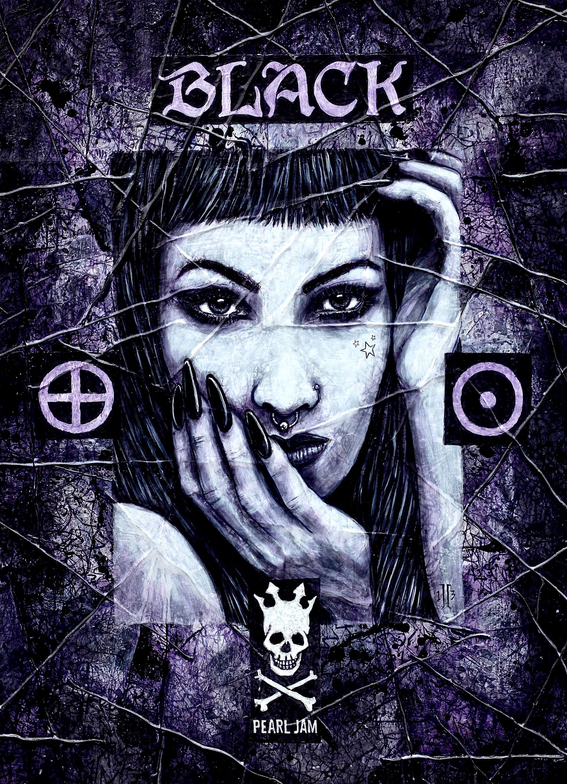 Song Painting: Black by Pearl Jam