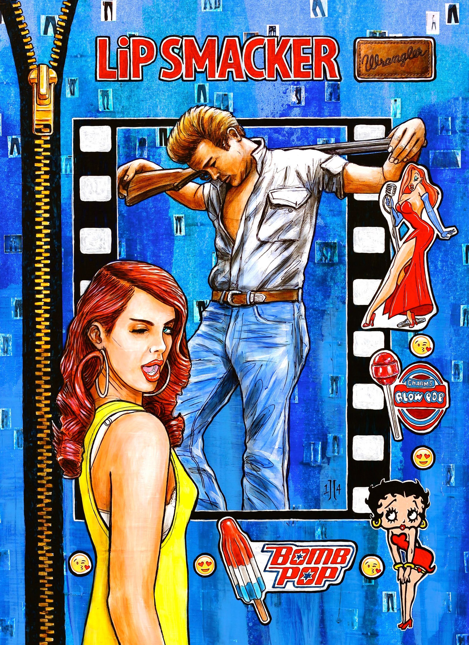 Song Painting: Blue Jeans by Lana Del Rey