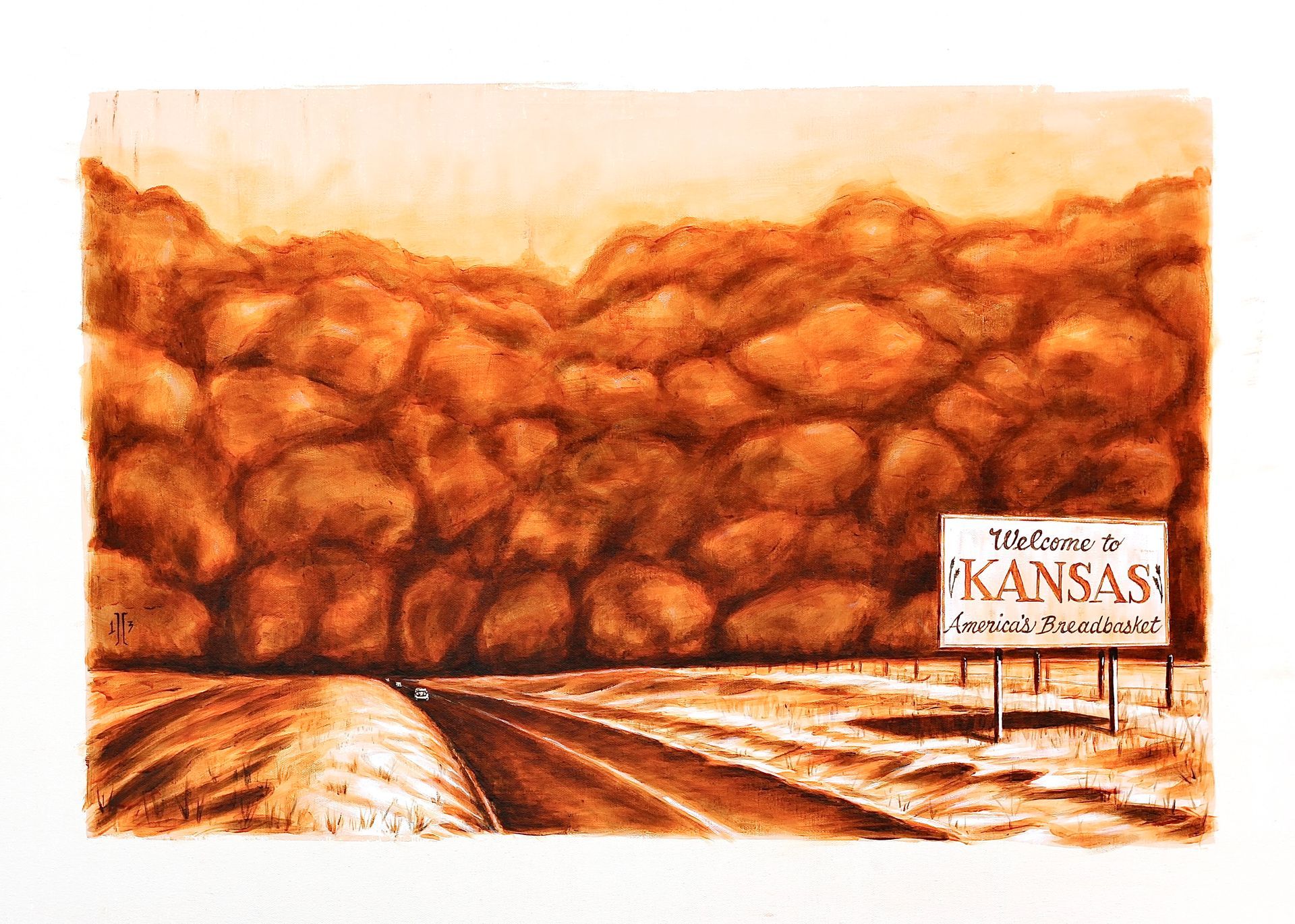 Song Painting: Dust In The Wind by Kansas