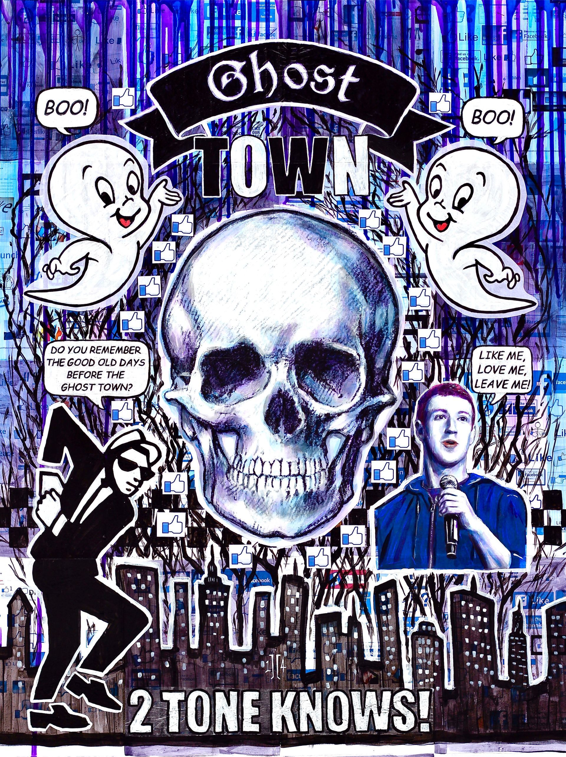 Song Painting: Ghost Town by The Specials