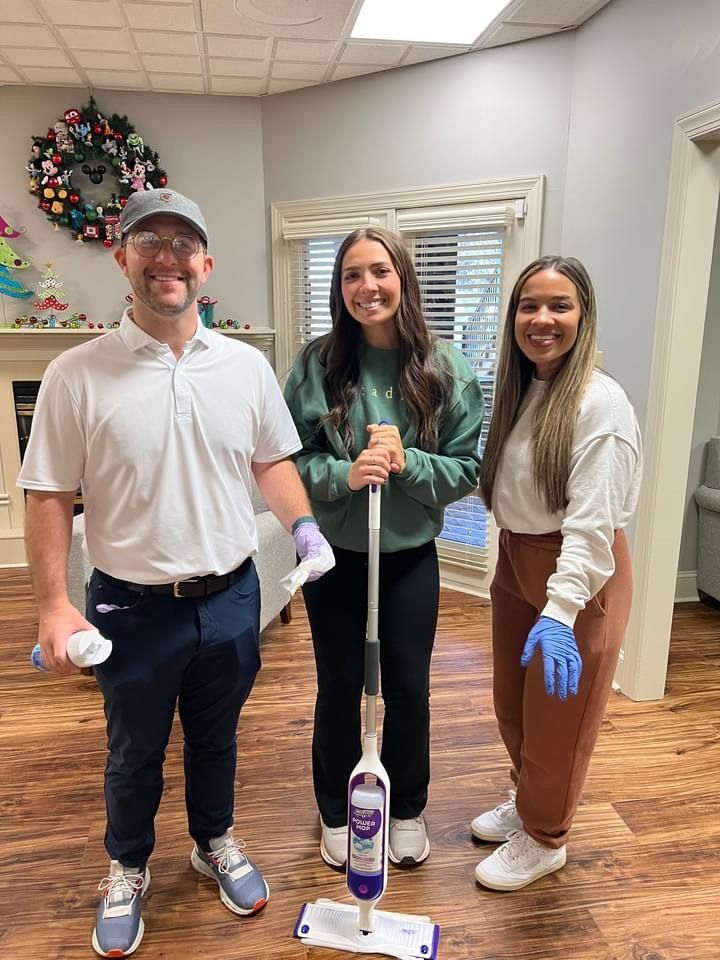 Talley Financial team volunteering at Ronald McDonald House in Johnson City, TN