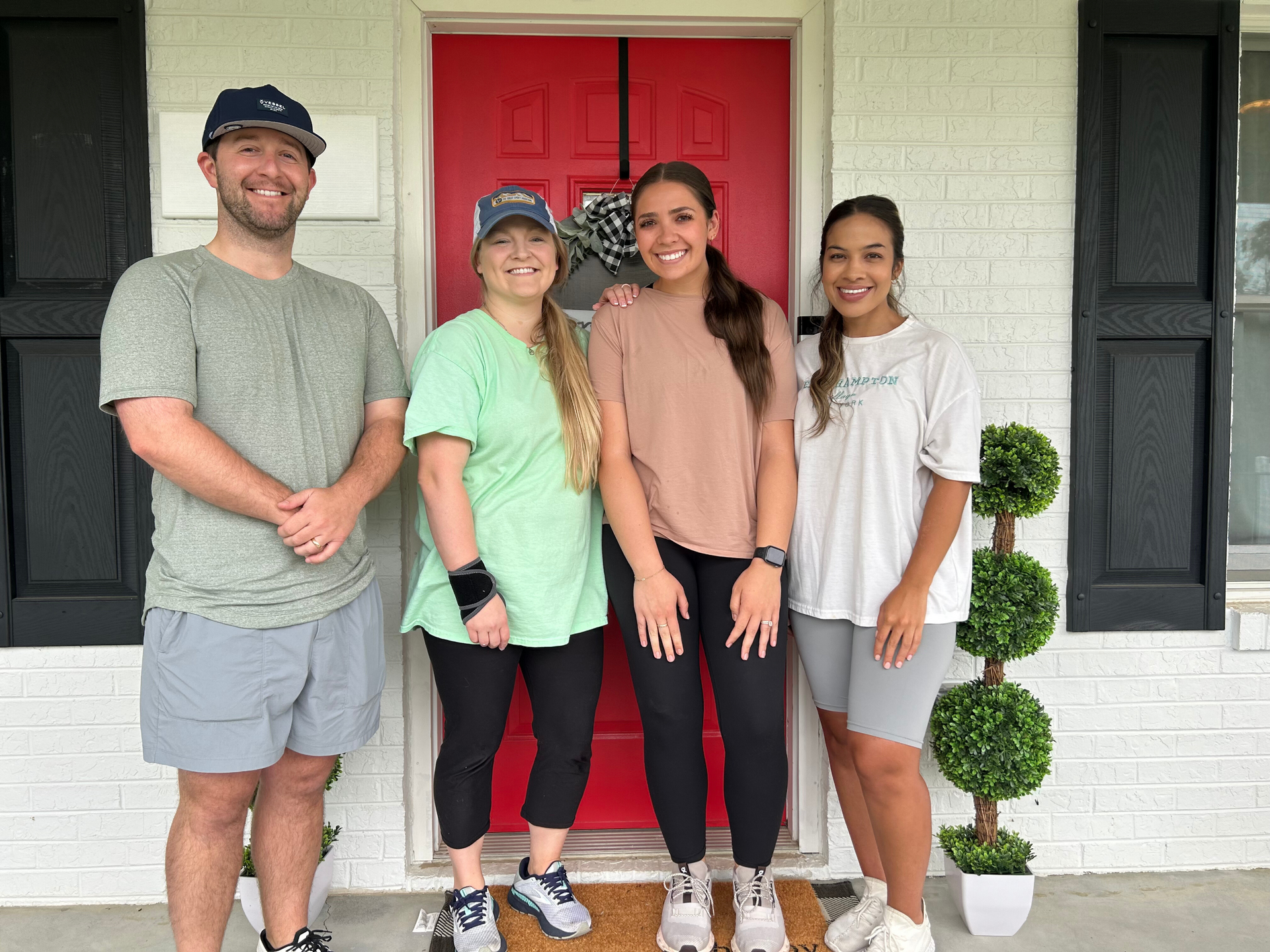 Talley Financial team volunteering with Isaiah 117 House in Johnson City, TN