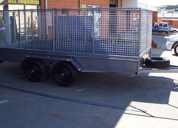 better trailers cage trailers