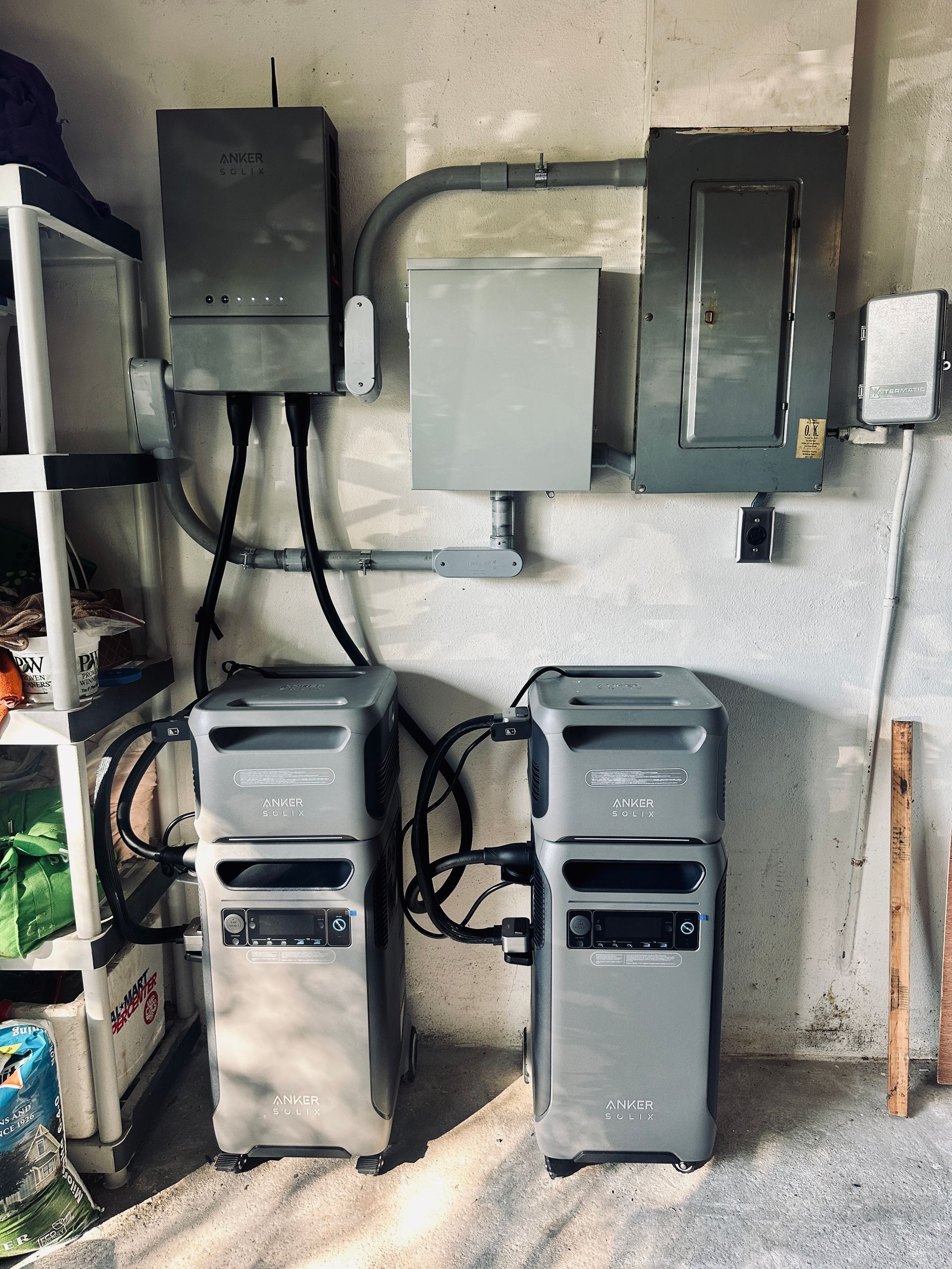 Home electrical repair with battery backup installation and panel wiring for reliable energy-efficient power.