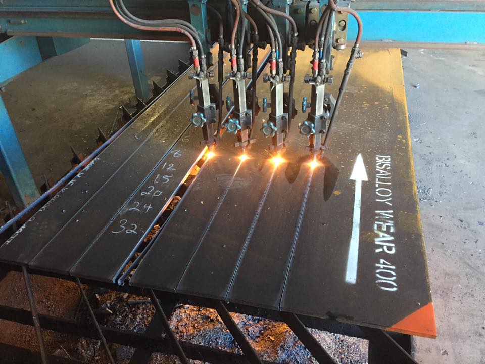 Cutting Wear Strips From 16mm Bis 400 — Engineering in Tamworth, NSW