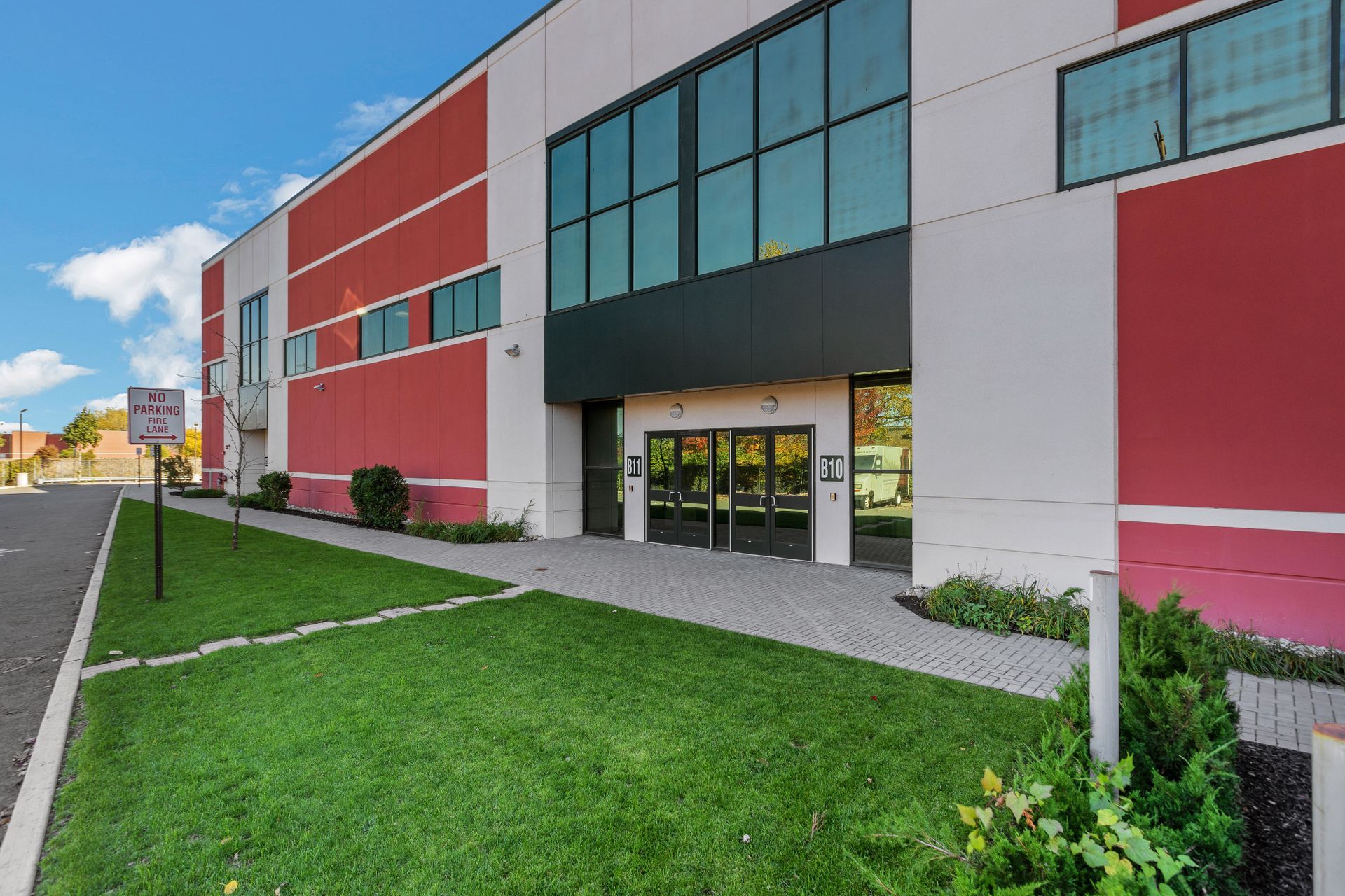 Building exterior with entrance