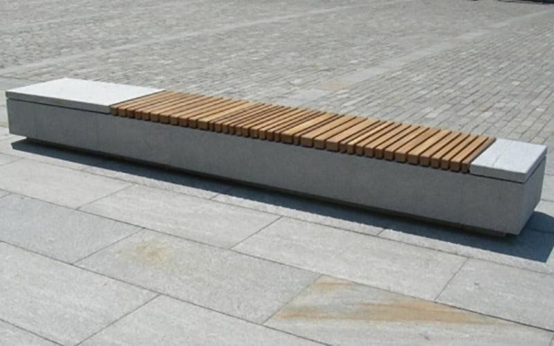 Lavorazione in pietra di Luserna fiammata uniforme