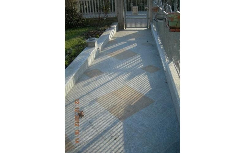 Ouvrage en Pierre de Luserne flammée mixte