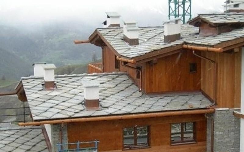 Lose in pietra di Luserna per tetto