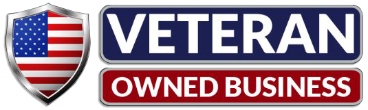 Shield with American flag, 