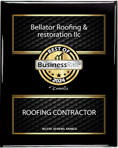 Plaque for Bellator Roofing, 