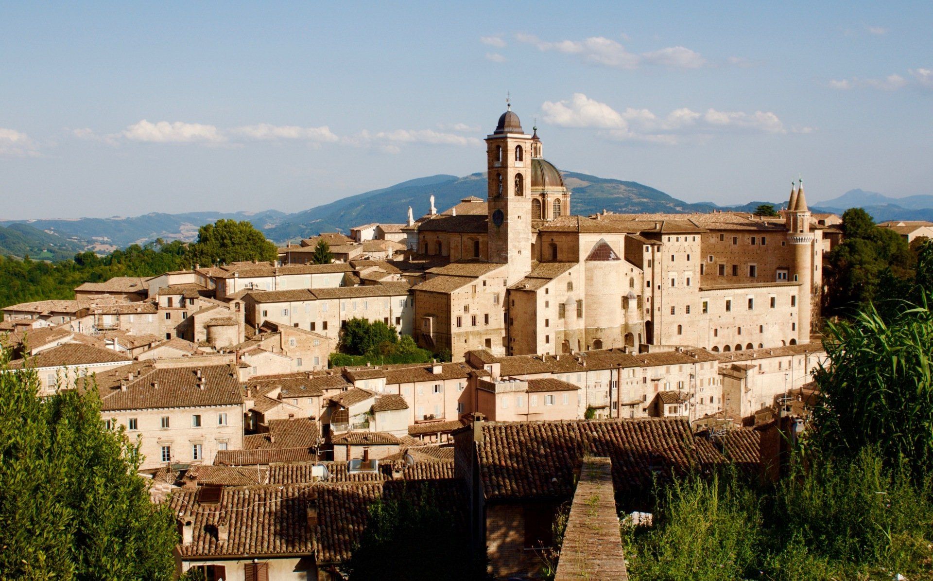View over Urbino, Marche