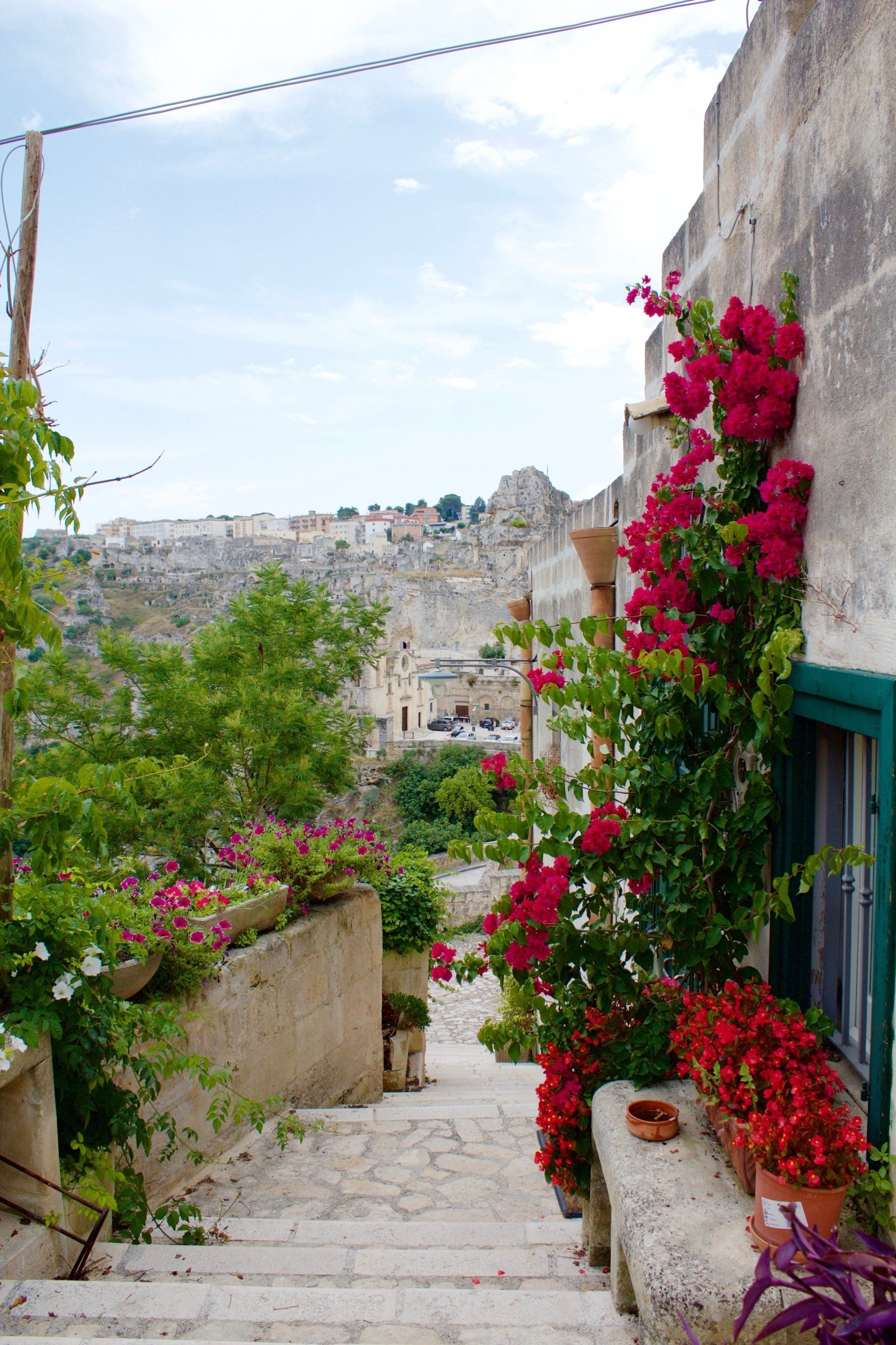 Glimpse of Matera's Sassi, Basilicata
