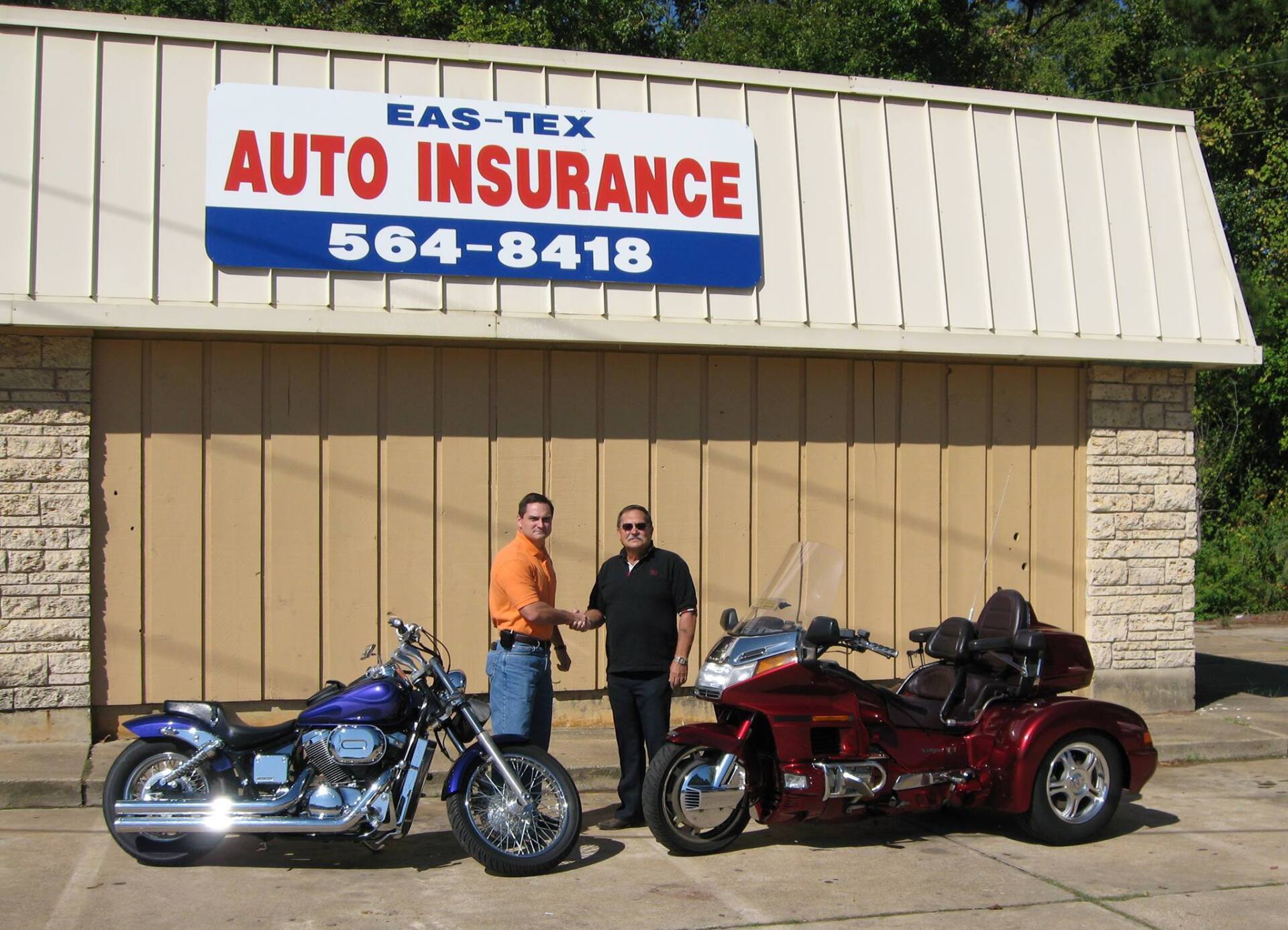 Two Men Shaking Hands — Nacogdoches, TX — Eas-Tex Insurance