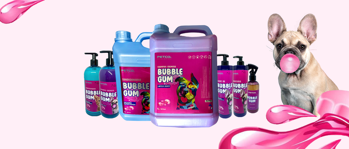 Produtos da Linha Bubble Gum