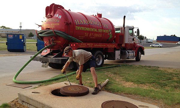 Moving Man Hole Cover — Fort Worth Grease Traps & Septic Cleaning — Burleson, TX