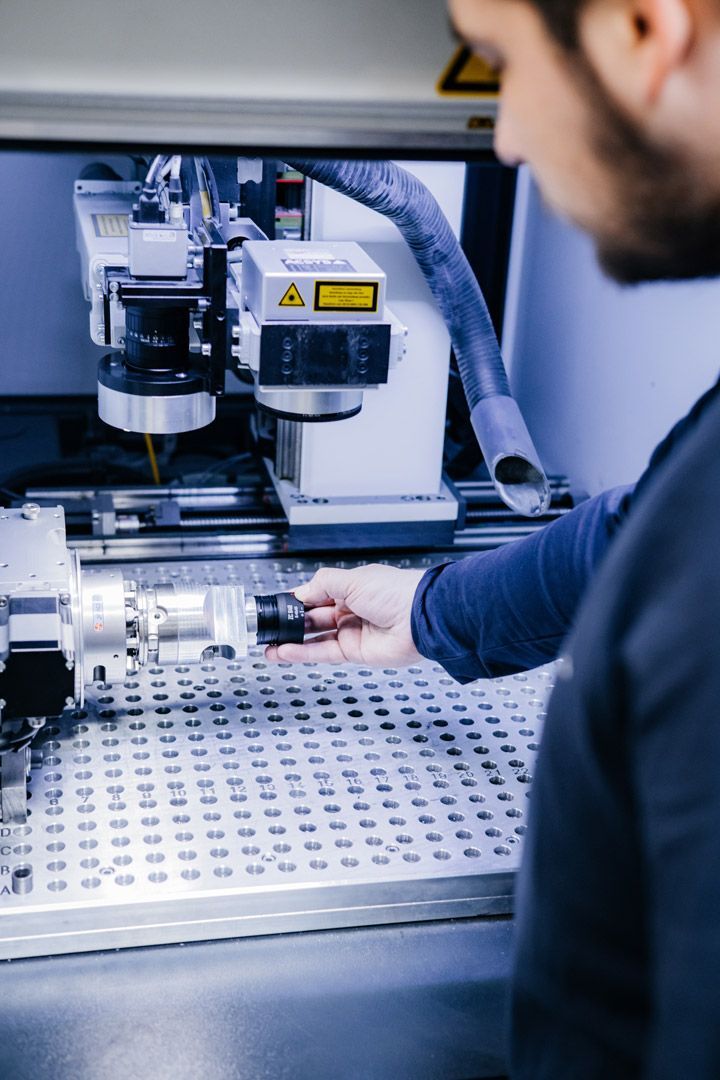 BEB Fertigungscenter in Margarethen am Moos Laserbeschriftung Galerie