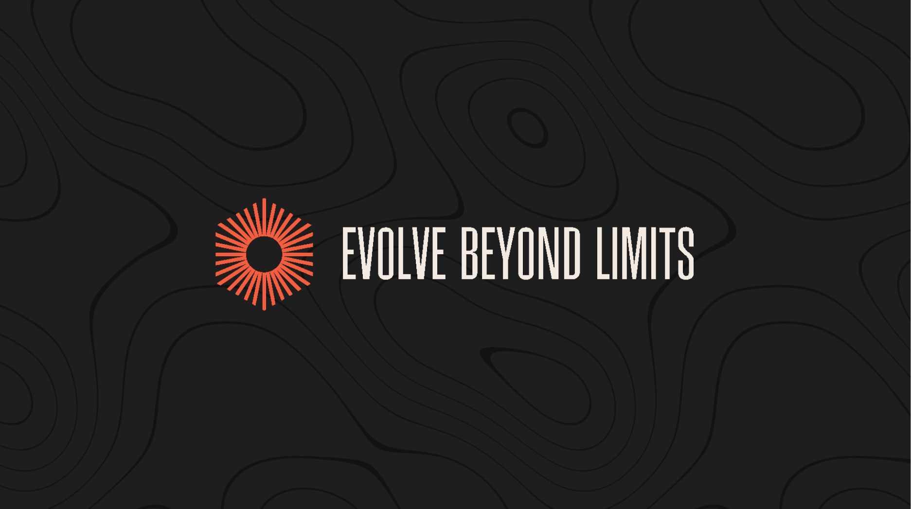 Orange emblem and text 