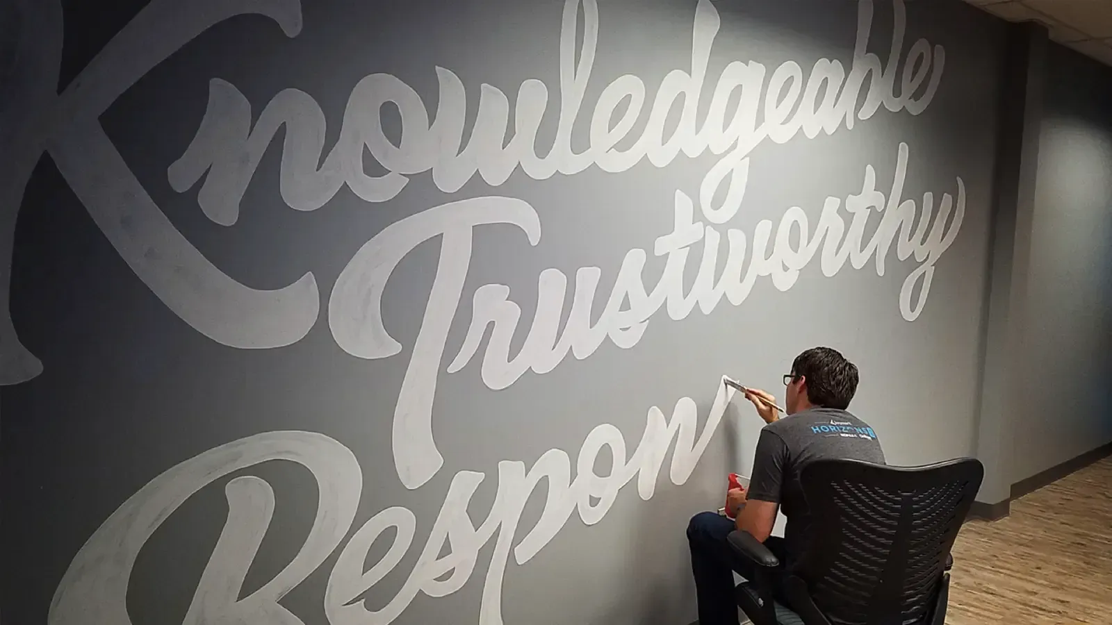 Presentation slides with a teal and dark background. Diagrams with a geometric design.