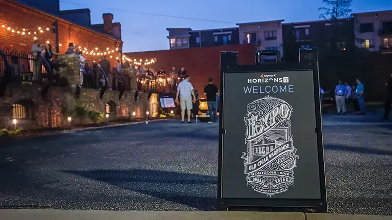 Presentation slides with a teal and dark background. Diagrams with a geometric design.