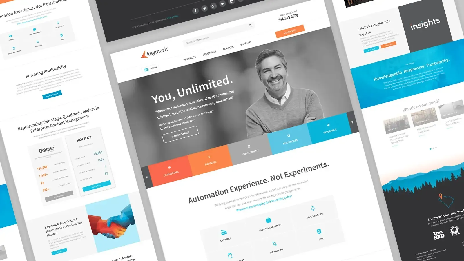 Dark mobile app screens with teal and purple accents, showcasing data visualization.