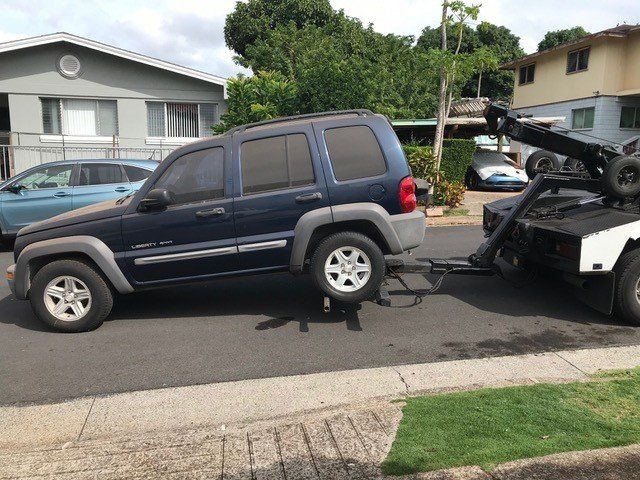 Towed Car SUV - Maui Auto Recycling in Puunene, HI