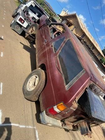 Red Junk Car  - Maui Auto Recycling in Puunene, HI