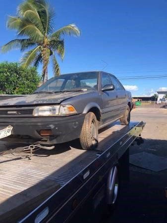 Black Junk Sedan  - Maui Auto Recycling in Puunene, HI