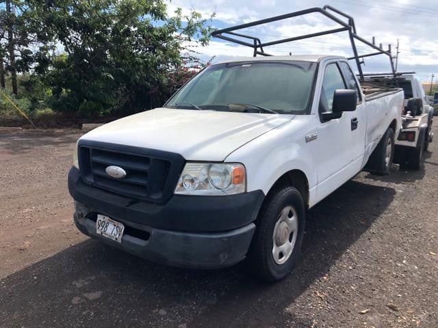 Wrecked Pick-up Car - Maui Auto Recycling in Puunene, HI