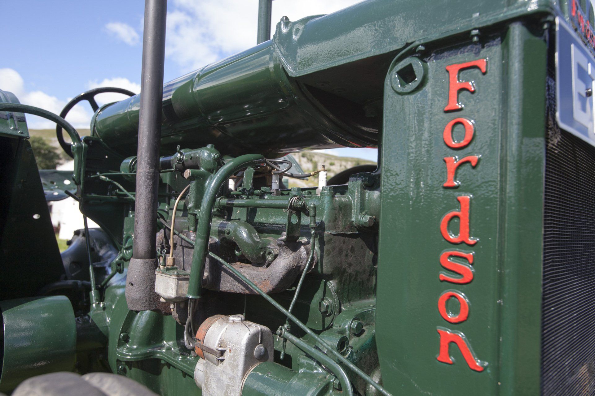 Vintage tractor display 2015 by Steve Garnett