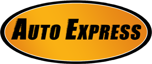 A logo for auto express is shown on a white background.