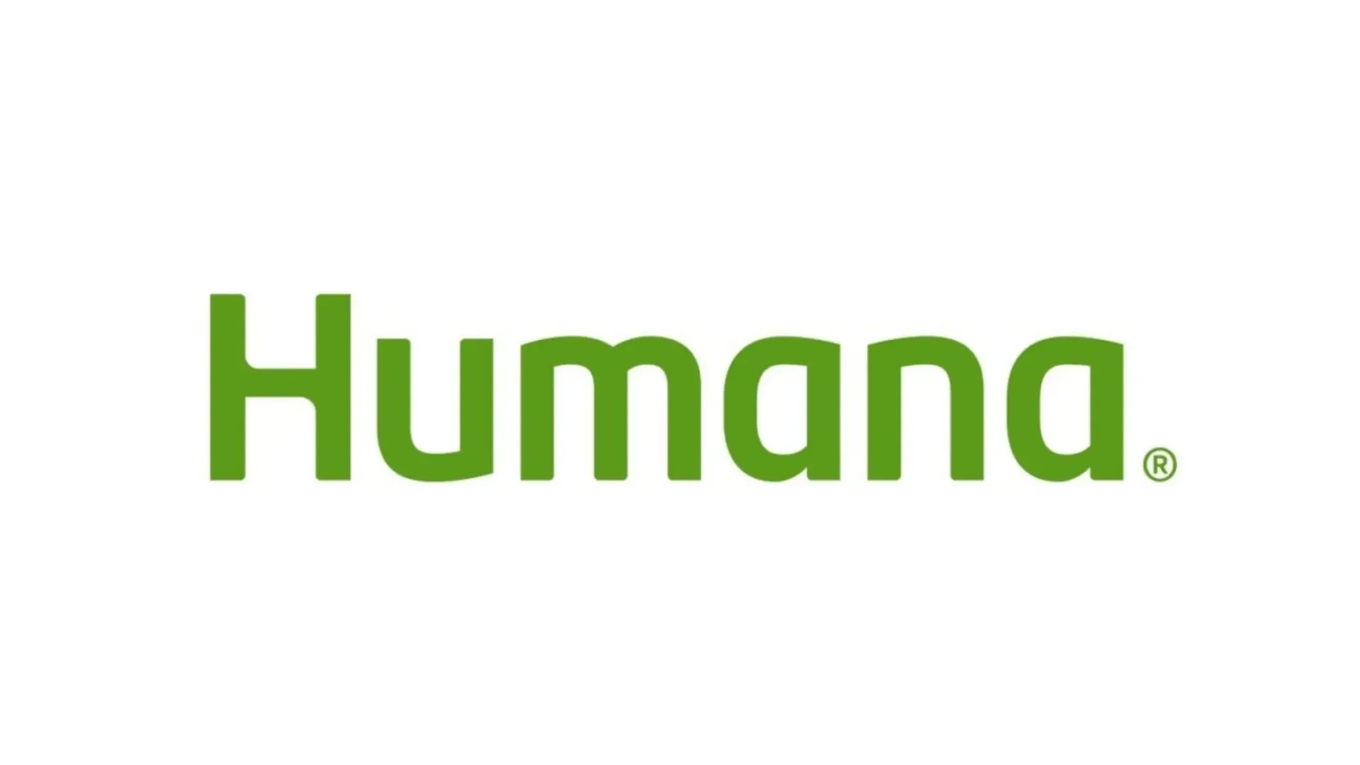 The humana logo is green and white on a white background.