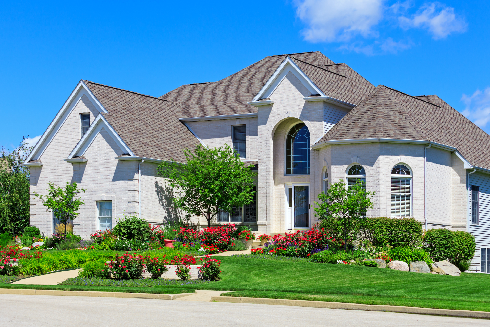 a home with great landscaping