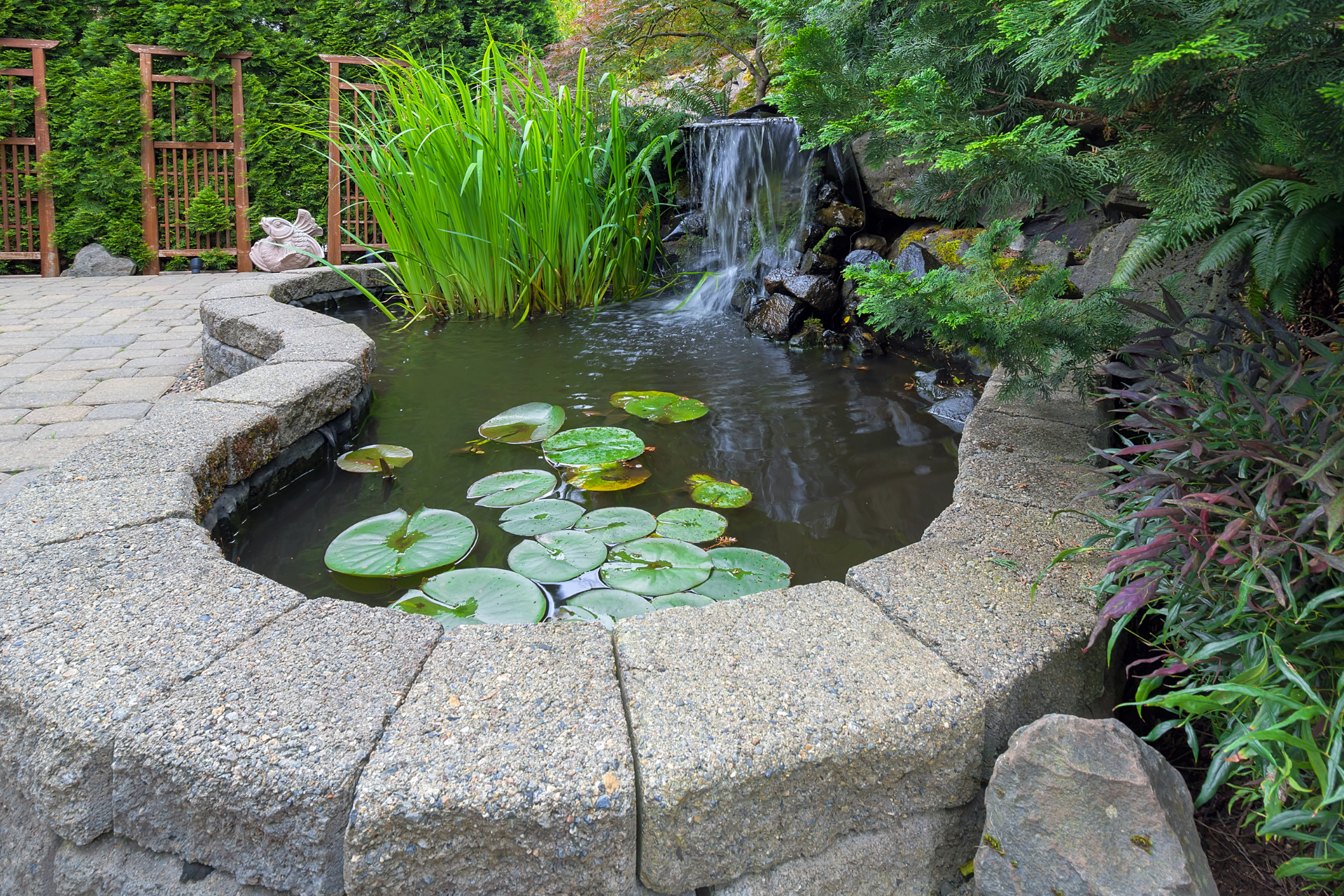  Ponds and Waterfalls