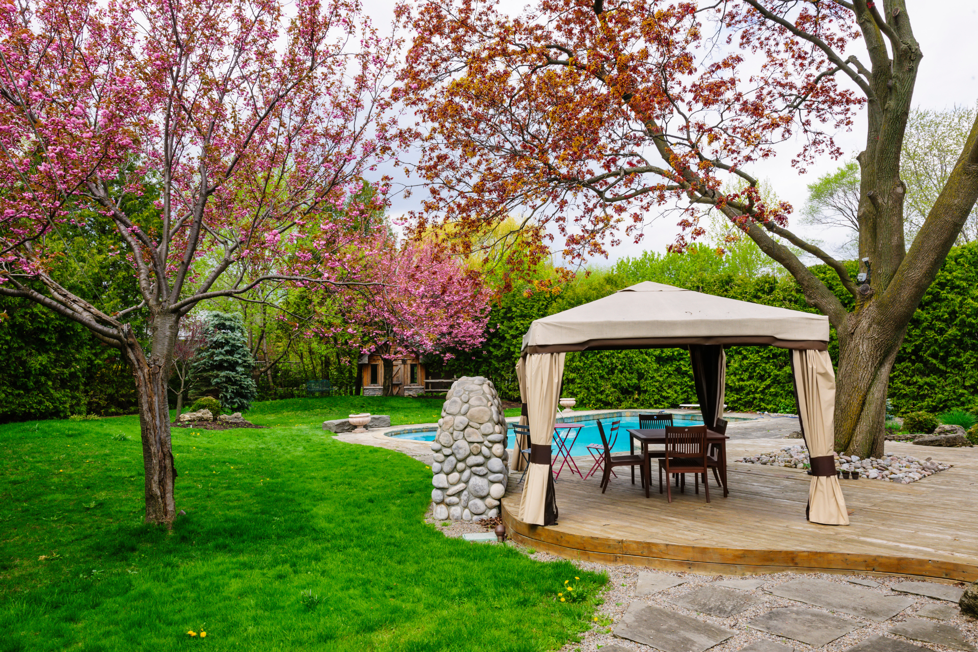 Deck and Gazebo